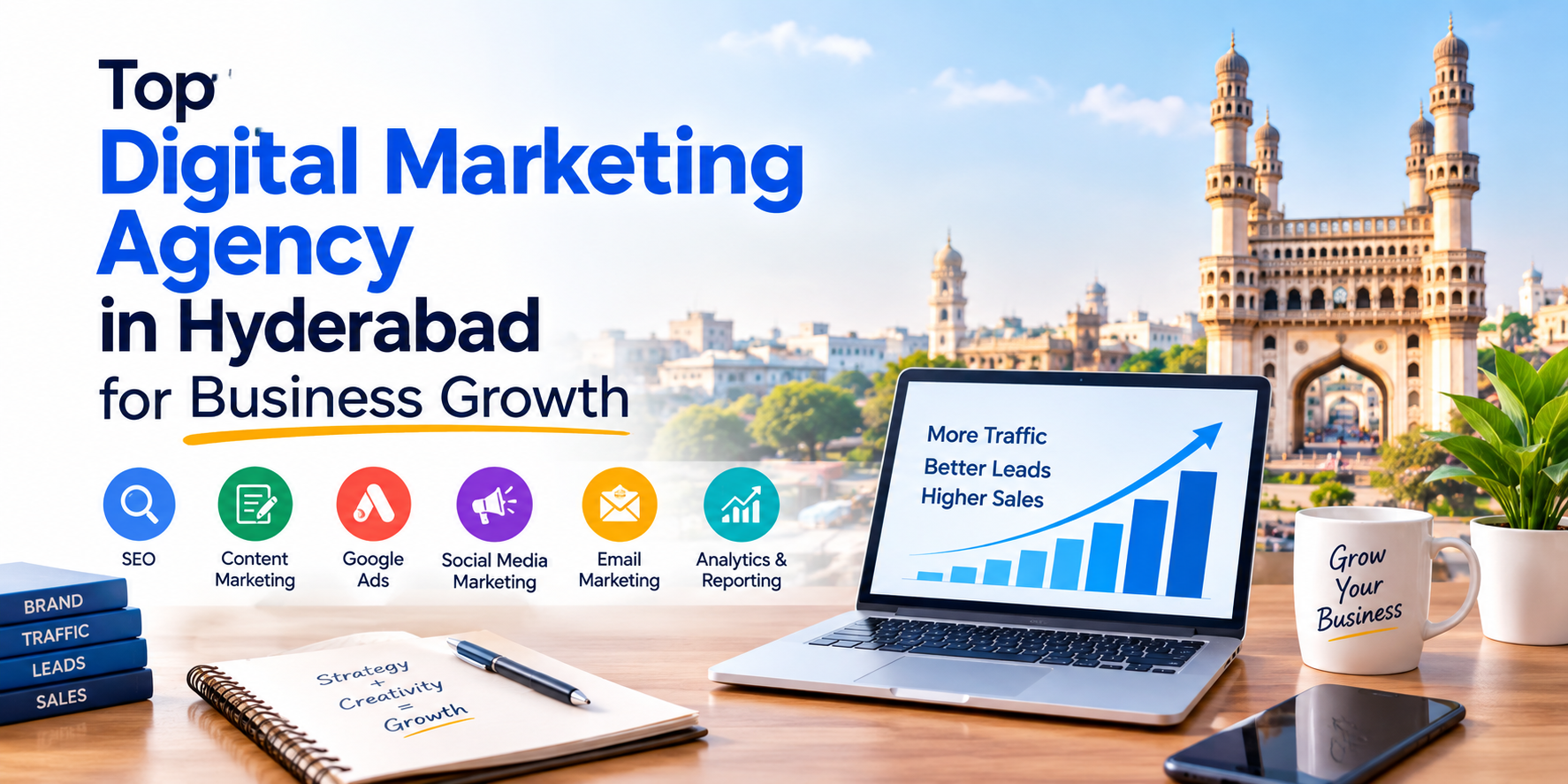 Top Digital Marketing Agency in Hyderabad for Business Growth