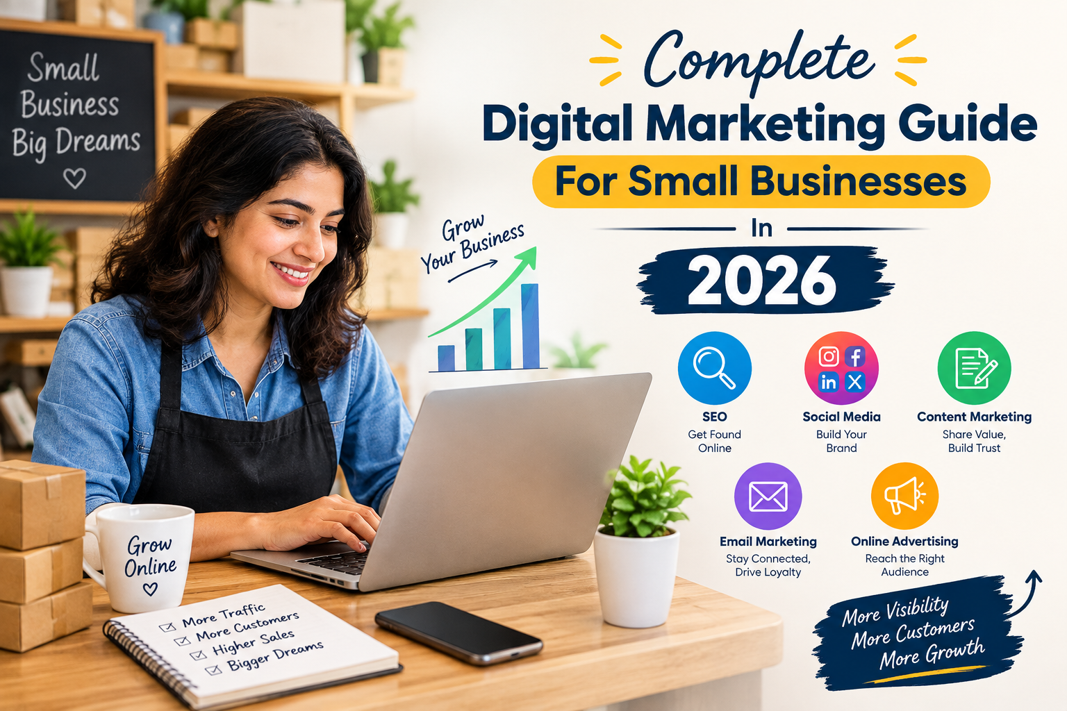 Complete Digital Marketing Guide For Small Businesses In 2026